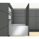 LEGRABOX pure Inox altura F, color inox