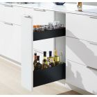 Botellero SPACE TWIN LEGRABOX, color negro terra mate