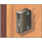 Cerradura vertical con caja cuadrada