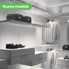Perfil de aluminio para lámpara LAB, acabado negro | M24