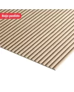 Techno Veneer OAK (12.84) ALPI acanalado, espesor 2.8mm, de 3130 x 1220 mm