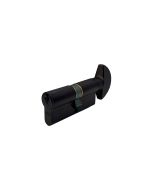 Cilindros Mod. 600 AGB llave-mariposa de 70 mm C62016, acabado negro