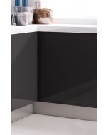 Zoclo FUTURE para gabinetes de cocina, acabado inox satinado