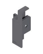 Pieza de bracket frontal derecho METABOX, altura M, para cajón interno, gris
