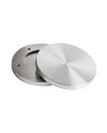 Placa de Aluminio para cubierta de cristal de diámetro ø108 mm