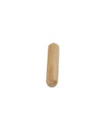 Taquete de madera acanalado, diámetro 8 mm, longitud 22 mm