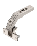 Bisagra CLIP top para puerta de 90°/60° de apertura, taquete Ø8 mm, montaje a presión