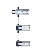 Corredera 3621 para mueble metálico izquierda con sistema antivolteo