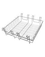 Canastilla para marco AW5100, de 437 x 441 x 140 mm, acabado gris