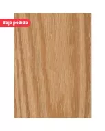 Chapa de madera natural de Encino Rojo con respaldo de papel