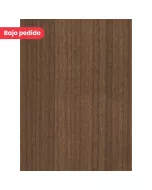 Chapa de madera natural de Nogal con respaldo de papel