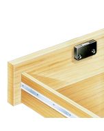 Cerradura horizontal con caja cuadrada
