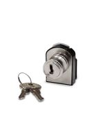 Cerradura para puerta de vidrio con jaladera