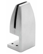 Soporte para mampara HOTEL 2, para espesor de panel o vidrio de 4 a 16 mm, material zamak