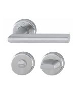 Set de manijas UTRECHT para puerta de baño