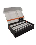 Muestrario de iluminación CAJA DOMUS de 225 x 335 mm