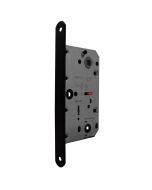 Cerradura Magnética POLARIS 2XT, para puerta de baño, acabado negro mate