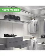 Perfil de aluminio para lámpara LAB, acabado negro | M24