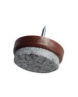 Resbalón con base de felpa