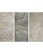 Laja de piedra, modelo SILVER SHINE, Stone Veneer, respaldo de tela, medida 121 x 61 cm 