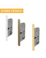 Cerraduras Magnéticas para embutir, modelo POLARIS 2XT función de recámara / baño