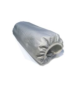 Cubierta repuesto para burro de planchar PRUA, tela plateada, 100 mm x 350 mm