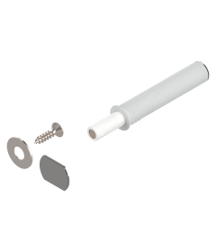 TIP ON para puertas / Mecanismo de apertura para puerta sin jaladera, color blanco