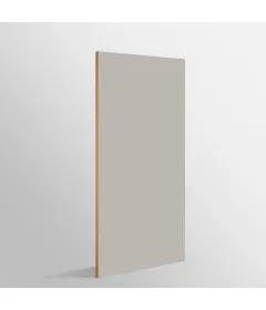 Tablero de MDF con laminado FENIX, Beige Arizona y trascara HPL Platinum, formato 1.22 x 2.44 m
