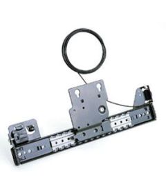 Correderas CB1432-20D de 500mm para puerta vertical insertable, capacidad 34kg.