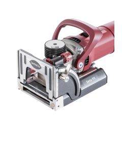 Máquina engalletadora Zeta P2 con disco de corte punta Carburo de Tungsteno para fresados de conectores P-System
