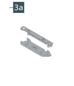 Soporte para SERVO-DRIVE fijación a piso y techo