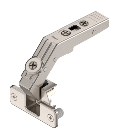 Bisagra CLIP top para puerta de 90°/60° de apertura, taquete Ø8 mm, montaje a presión