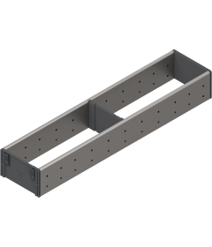 Organizador ORGA-LINE con divisiones para cajón cubertero TANDEMBOX de ancho mínimo 105 mm