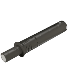 Sistema de apertura K-PUSH TECH para puerta gabinete, color antracita