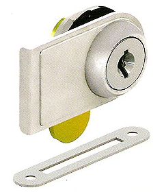 Cerradura para 1 puerta de vidrio de mueble