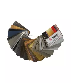 Cadena de muestras Homapal® de FORMICA de 50 x 70 mm