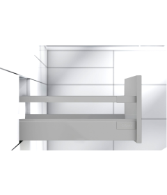 Cajón TANDEMBOX antaro con galería, altura C, color gris