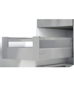 Cajón interno TANDEMBOX antaro con galería, altura C, color gris