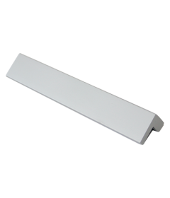 Jaladera BARBANY de aluminio, diseño cuadrado, 148 mm de longitud, distancia entre centros 128 mm