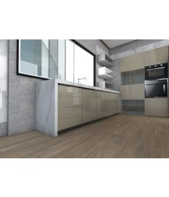 Panel RAUVISIO alto brillo, CUBANITE, medida 1300 x 2800mm, espesor 20mm.