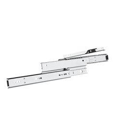Corredera Accuride C4034 para cajón ancho de alta capacidad, de sobreextensión total, para montaje lateral, capacidad 68 kg