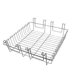 Canastilla para marco AW5100, de 437 x 441 x 140 mm, acabado gris