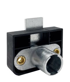 Cilindro CB-280 montaje horizontal caja cuadrada, profundidad del pestillo 7.1mm, long. 20.6+9.5mm.