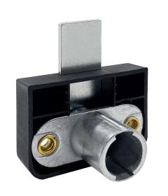 Cilindro CB-281 montaje horizontal caja cuadrada, profundidad del pestillo 7.1mm, long. 31.7+9.5mm.