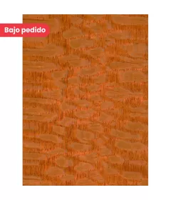 Chapa de madera natural de Lacewood con respaldo de papel