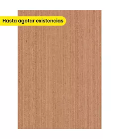 Chapa precompuesta CLASSIC WOOD de CAOBA COBAN (20.05) Largo 2.50 m" Hasta agotar existencias"