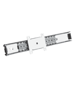 Correderas C113-14P de 350mm para puerta horizontal insertable, capacidad 14kg.