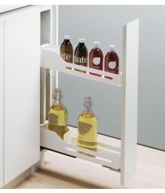 Extraíble botellero SNELLO, línea LIBELL para gabinete de 150 mm