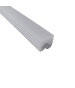 Perfil difusor FLEX MIRÓ para tira LED C-136 de 16.5 x 13.2 mm, rollo de 25 m