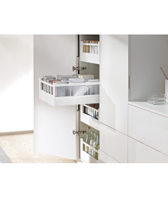 Cajón interno TANDEMBOX antaro con galería, altura D, color blanco